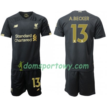 Koszulka Liverpool A.Becker 13 Bramkarska Dziecięcy Domowe Koszulki Piłkarskie 2019-2020 Krótki Rękaw